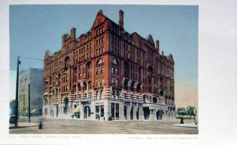 West Hotel, Minneapolis Minnesota, 1903