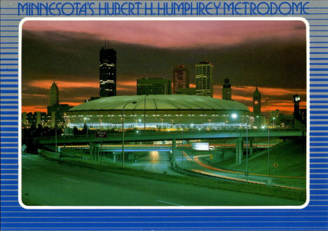 Hubert H. Humphrey Metrodome, Minneapolis Minnesota, 1980's