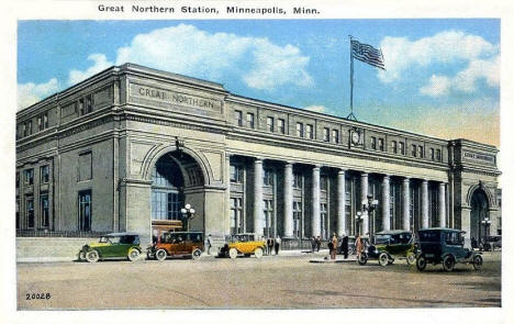 Great Northern Station, Minneapolis Minnesota, 1932