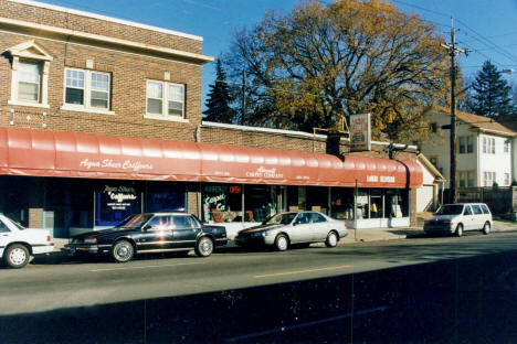 Businesses at 50th and Bryant Avenue South, Minneapolis Minnesota, 1998