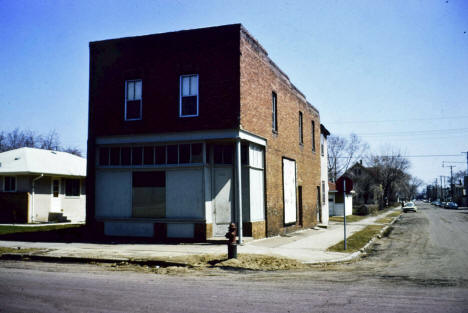 Abandoned building, 601 Washington Street NE, Minneapolis Minnesota, 1965