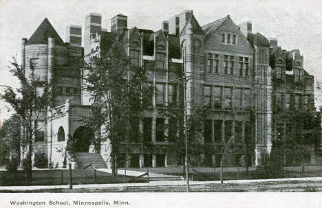 Washington School, Minneapolis Minesota, 1910's