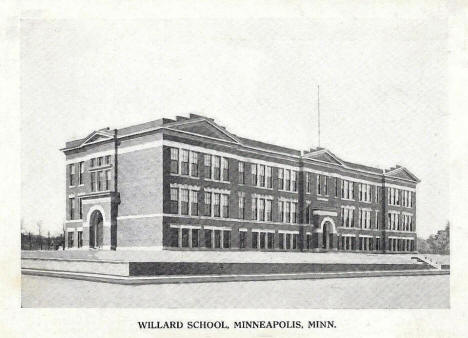 Willard School, 1615 Queen Avenue North, Minneapolis Minnesota, 1920's