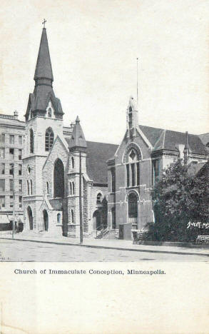 Church of the Immaculate Conception, Minneapolis Minnesota, 1910's