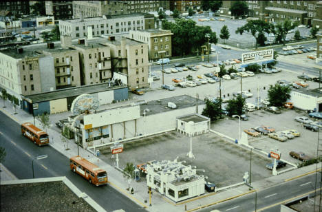 Nicollet from Grant to 14th Street, Minneapolis Minnesota, 1970's