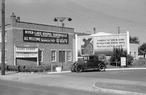 River-Lake Gospel Tabernacle, 4610 East Lake Street, Minneapolis Minnesota, 1939