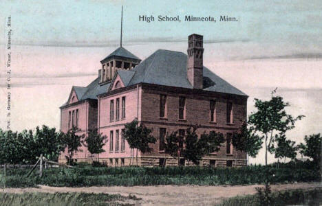 High School, Minneota Minnesota, 1909