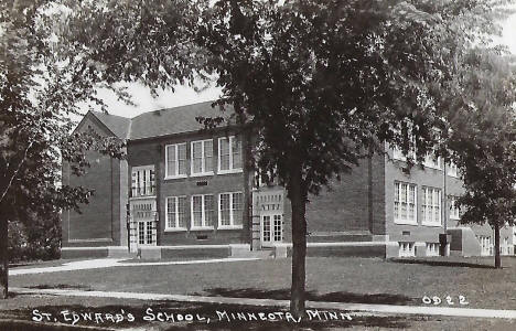 St. Edward's School, Minneota Minnesota, 1940's