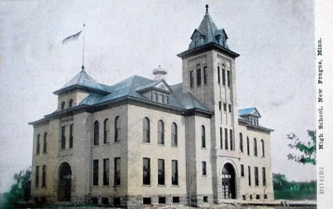 High School, New Prague Minnesota, 1908