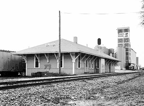 Railroad Depot, New Prague Minnesota, 1984