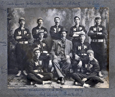 New Prague baseball team, New Prague, Minnesota, 1895