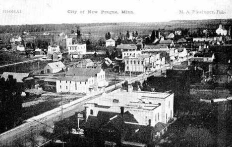 General view, New Prague Minnesota, 1910