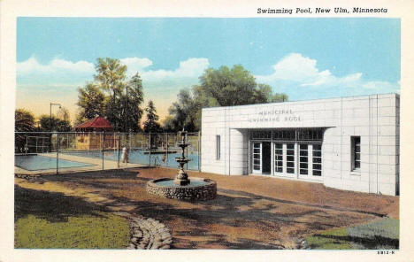 Swimming Pool, New Ulm Minnesota, 1945
