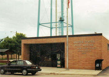 US Post Office, New York Mills Minnesota