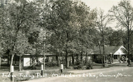 Indian Trading Pst, Mille Lacs Lake, Onamia Minnesota, 1930's