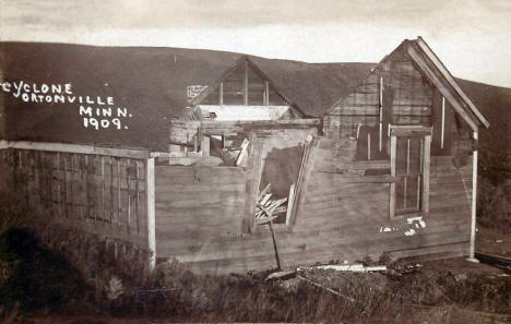 Cyclone Damage, Ortonville Minnesota, 1909