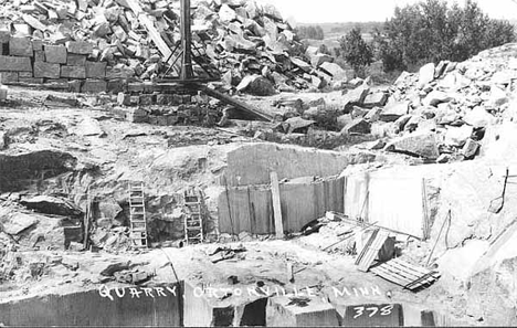 Quarry, Ortonville Minnesota, 1940