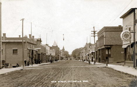 Main Street, Ortonville Minnesota, 1911
