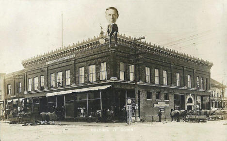 Gaughren Building, Osakis Minnesota, 1912