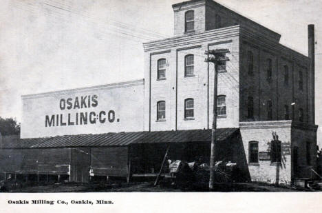 Osakis Milling Company, Osakis Minnesota, 1910's