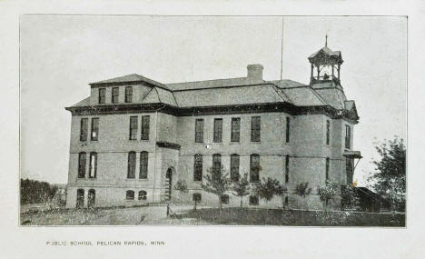 Public School, Pelican Rapids Minnesota, 1907