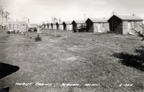 Tourist Cabins, Perham Minnesota, 1940's