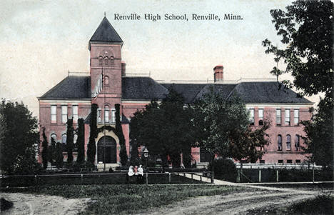 Renville High School, Renville Minnesota, 1908