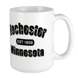 Rochester Established 1858 Large Mug