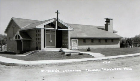 St. John's Lutheran Church, Shakopee Minnesota, 1950's