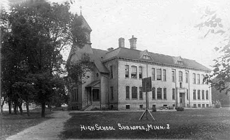 High School, Shakopee Minnesota, 1920