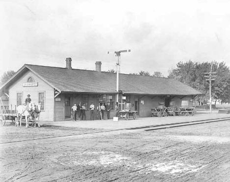Shakopee depot, Shakopee Minnesota, 1905