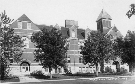 High School, Slayton Minnesota, 1920's