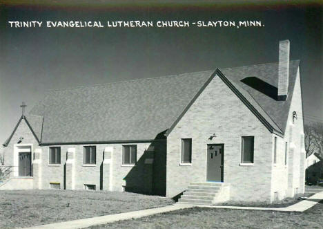 Trinity Evangelical Lutheran Church, Slayton Minnesota, 1950's