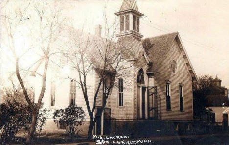 Methodist Episcopal Church, Springfield Minnesota, 1914