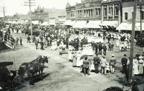 Fourth of July in Springfield Minnesota, 1904