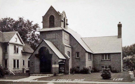 Methodist Espiscopal Church, St. Charles Minnesota, 1940's