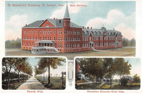 St. Benedict's Academy, St. Joseph Minnesota, 1910's