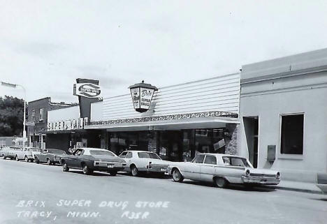 Brix Super Drug Store, Tracy Minnesota, 1970's