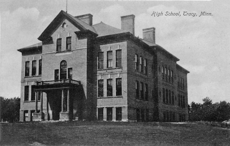 High School, Tracy Minnesota, 1910