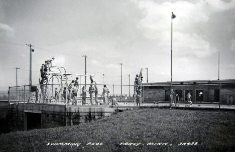 Swimming Pool, Tracy Minnesota, 1940's