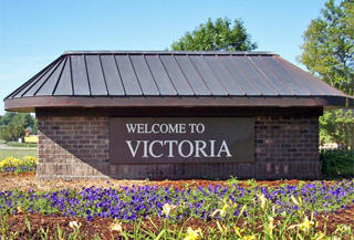 Welcome to Victoria Minnesota sign