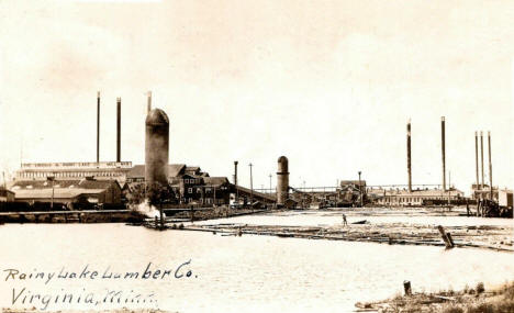 Rainy Lake Lumber Company, Virginia Minnesota, 1914