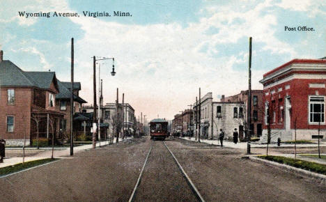 Wyoming Avenue, Virginia Minnesota, 1913