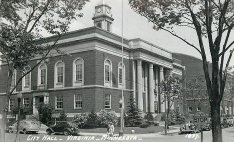 City Hall, Virginia Minnesota, 1940's