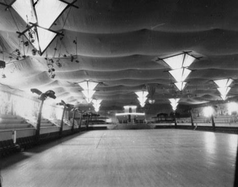 Virginia Recreational Building's dance hall, Virginia, Minnesota, 1930's