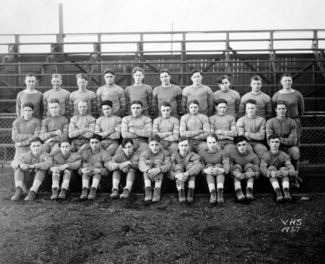 Virginia High School Football Team, Virginia, Minnesota, 1927