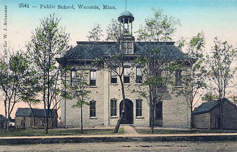 Public school, Waconia Minnesota, 1910