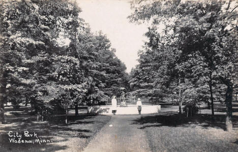 City Park, Wadena Minnesota, 1920's