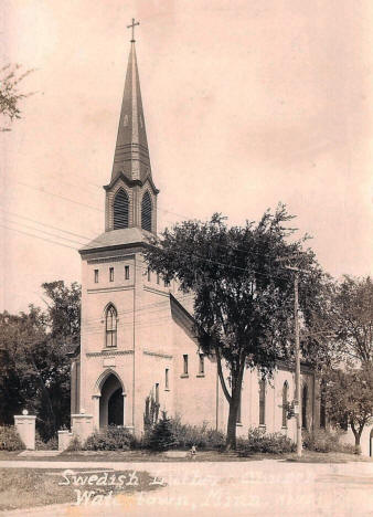 Swedish Lutheran Church, Watertown Minnesota, 1930's