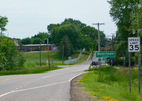 Entering Watertown Minnesota on State Highway 25, 2020